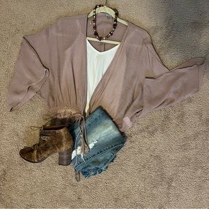 Charlotte Russe, bell sleeve cover